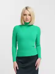 Лайм водолазка женская