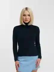 Черный водолазка женская