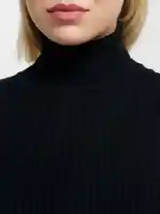 Черный водолазка женская