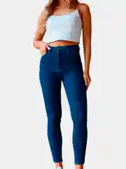 Тёмно-серый женские джинсы skinny