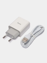 Сетевое зарядное устройство Hoco C81A Asombroso + кабель Micro USB