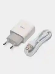 Сетевое зарядное устройство Hoco C81A Asombroso + кабель Micro USB