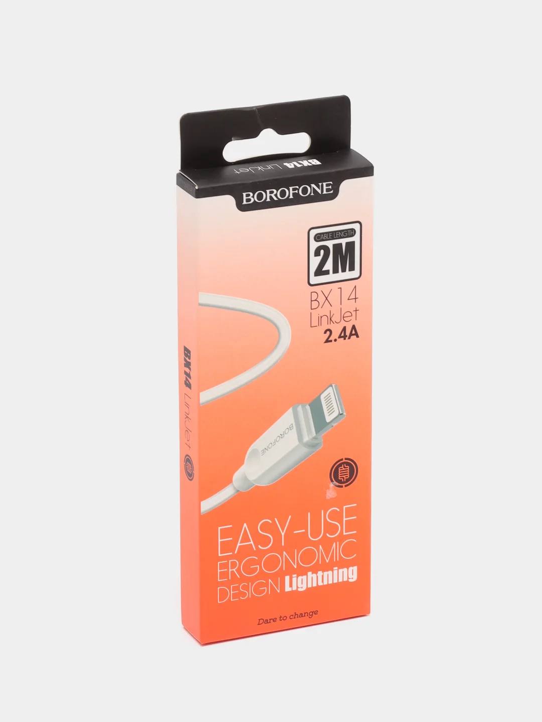 Borofone BX14 Кабель 2 метра USB на Lightning