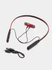 Красный беспроводные наушники Wireless Sport Earphone Neckband