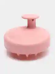 Розовый массажная щетка для мытья головы и волос