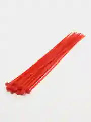 Красный стяжки кабельные нейлоновые, 3,6 х 250 мм
