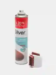 Краска для замши и нубука Silver, коричневый, Турция, 250мл +20%