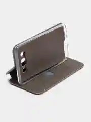 Хром чехол книжка на Samsung Galaxy J5 2016 (J510), Самсунг Галакси Джи 5 2016 (Джи 510)