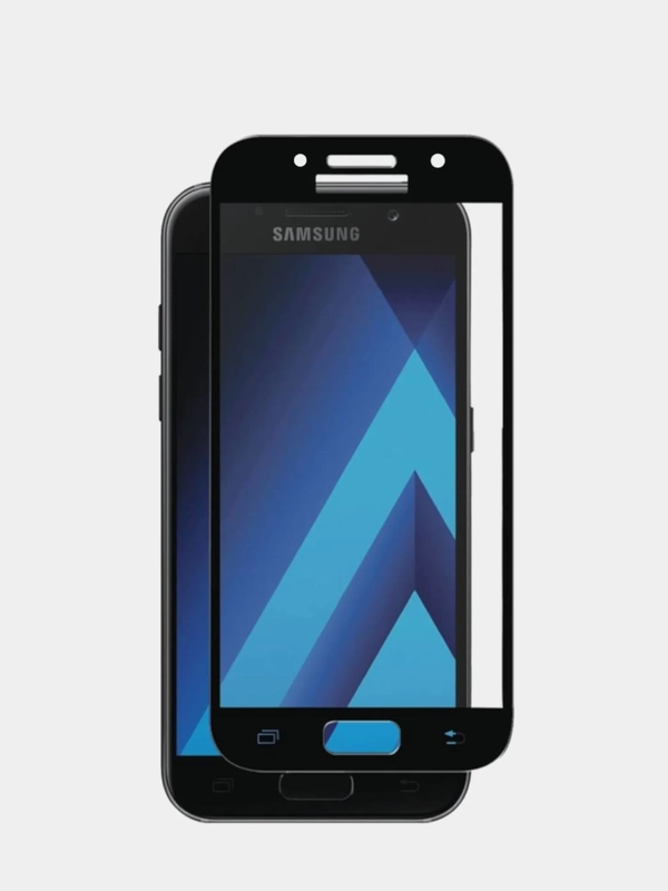 Защитное стекло 9D на Samsung Galaxy A7 2017 (A720), Самсунг Галакси А7 2017 (А720)