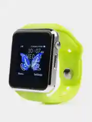 Зеленый смарт часы Smart Watch DZ09/GTO8