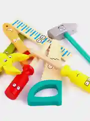 Детский набор инструментов сделай сам, развивающие игрушки Монтессори, деревянный