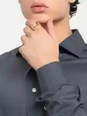 Белый перстень мужской