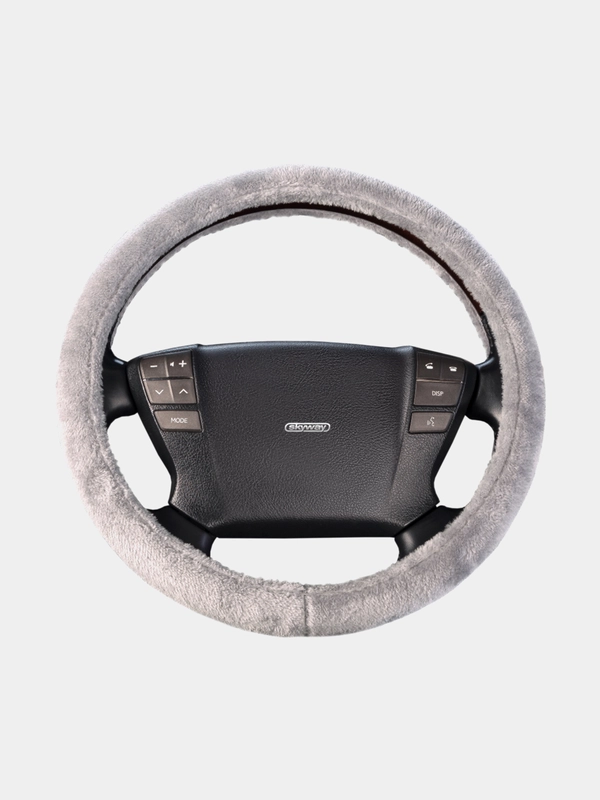 Оплетка на руль (чехол на руль) SKYWAY Arctic-3 M Серая S01107025