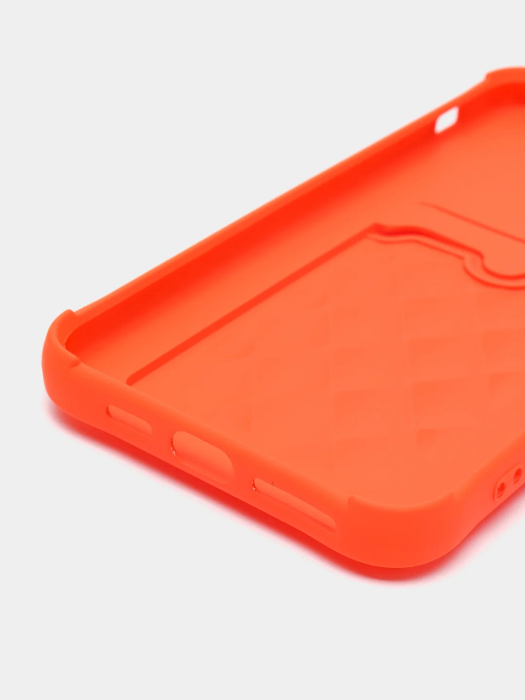 Рыжий чехол для Iphone 11, 12, 13, Pro Max / с картхолдером / с карманом