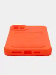Рыжий чехол для Iphone 11, 12, 13, Pro Max / с картхолдером / с карманом