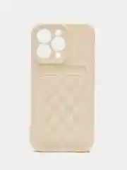 Молочный чехол для Iphone 11, 12, 13, Pro Max / с картхолдером / с карманом