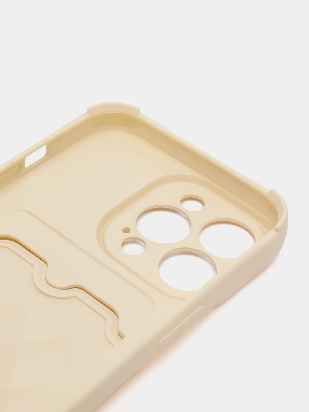 Молочный чехол для Iphone 11, 12, 13, Pro Max / с картхолдером / с карманом