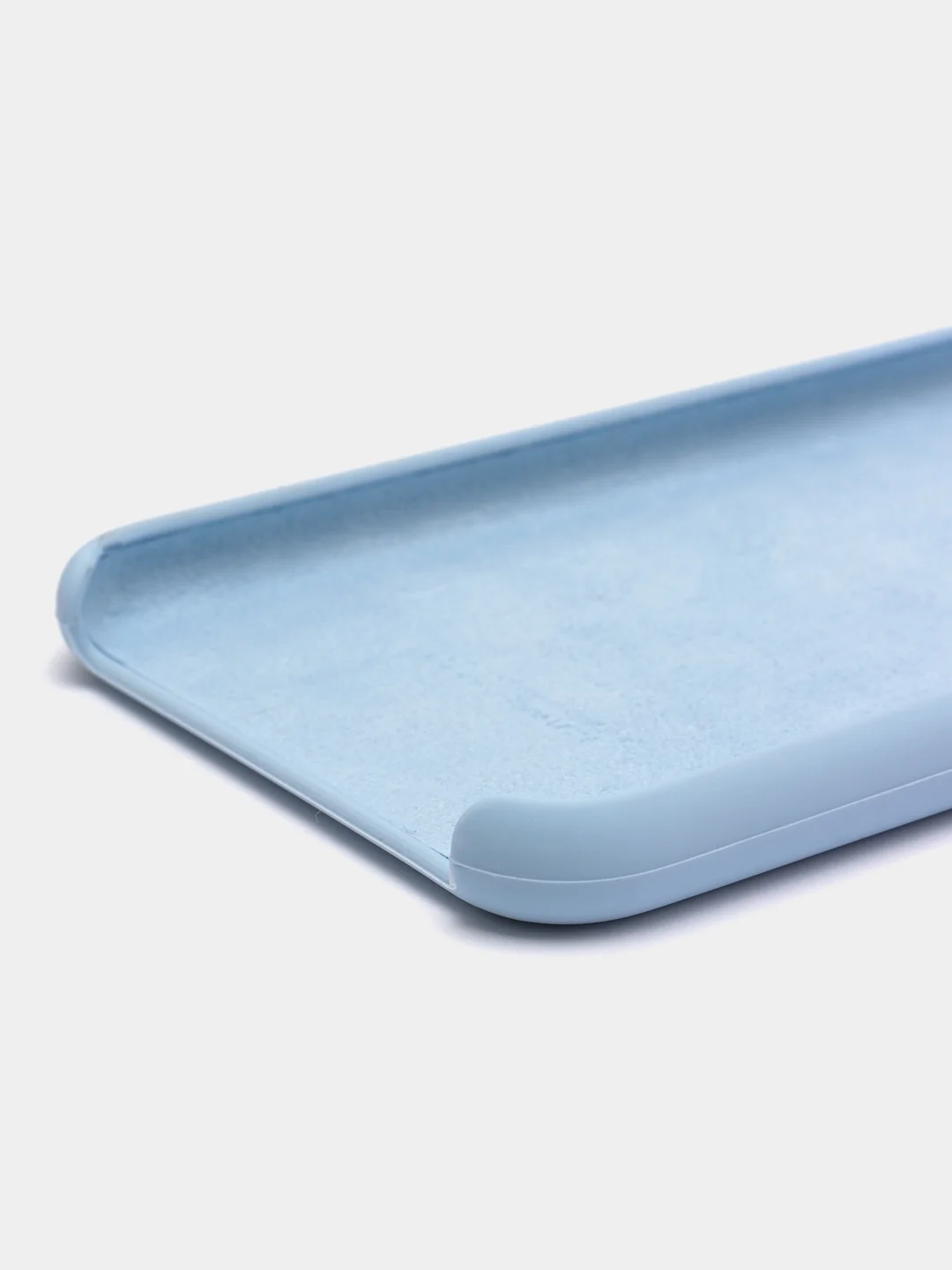 Небесно-голубой чехол Silicone Case силиконовый для iPhone (айфон)