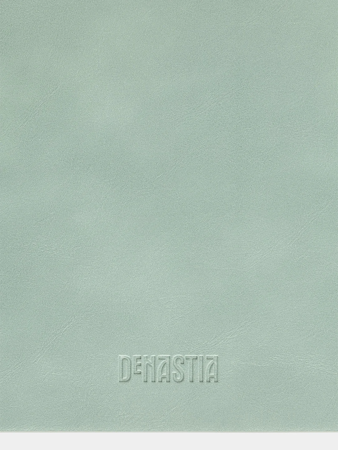 Салфетка сервировочная DeNASTIA "Крокодил", искусственная кожа, цвет мятный, 45 х 32 см