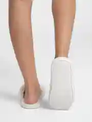 Белый тапочки домашние женские