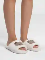 Белый тапочки домашние женские