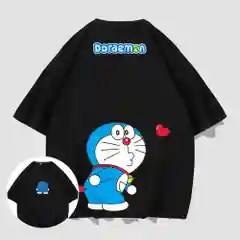 Футболка аниме "Doraemon" Дораэмон мужская женская