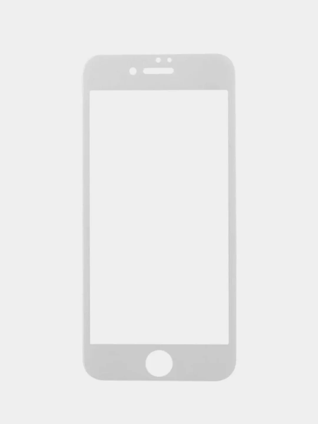 Белый стекло iPhone 6 / 6S / 6 Plus / 6S Plus / SE / 7 / 8 / 7 Plus / 8 Plus Mossily 6D