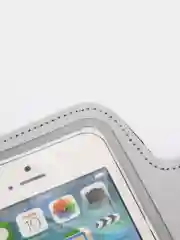 Белый сумка-чехол для телефона, на руку, для бега, для спорта, фитнеса