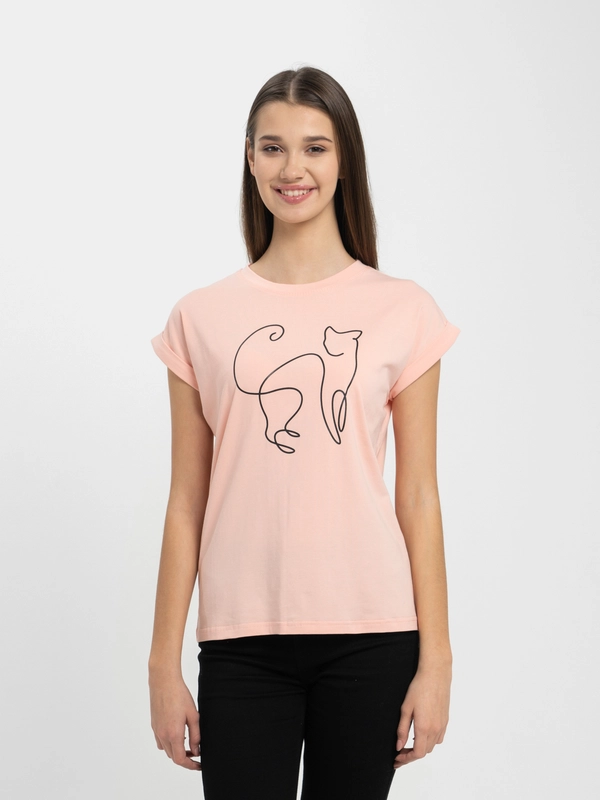 Футболка женская oversize