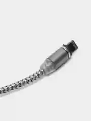 Кабель FUMIKO MC1 Lightning, 2.4A, магнитный, серый, 1 м