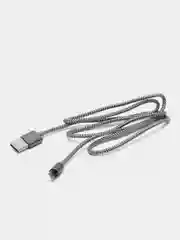 Кабель FUMIKO MC1 Lightning, 2.4A, магнитный, серый, 1 м