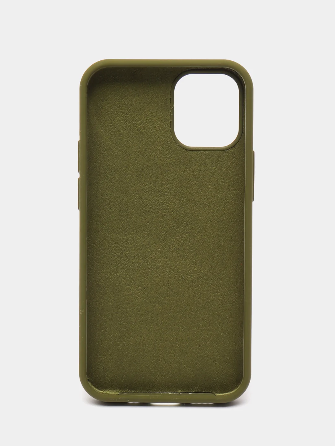 Зеленый чехлы для iPhone 12 mini (Silicone Case)