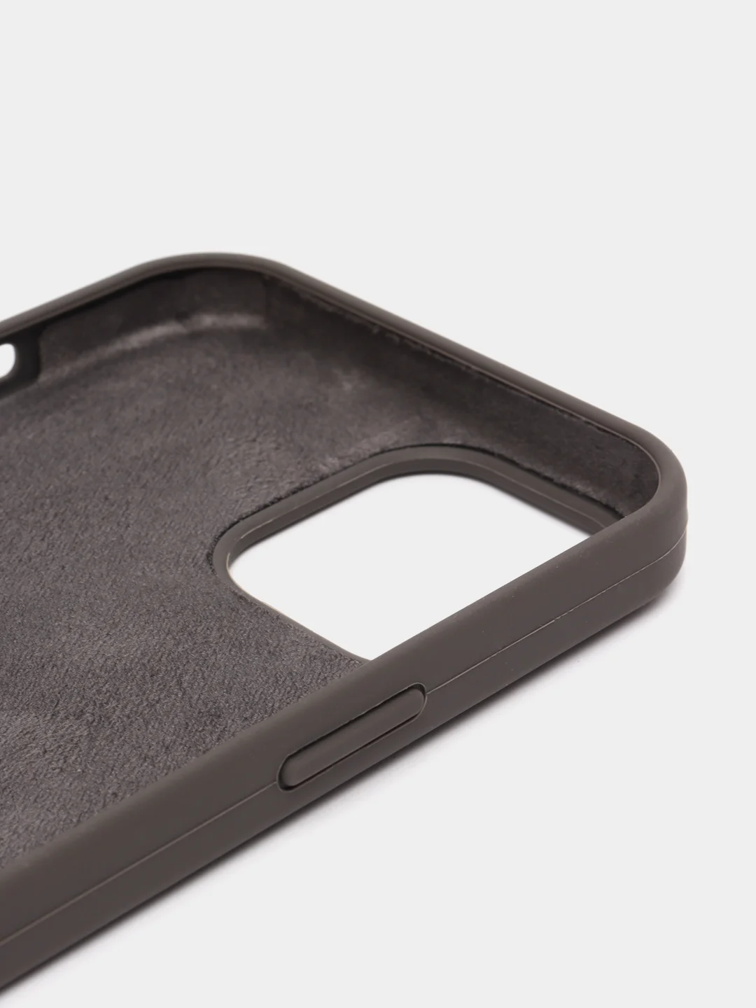 Угольный чехол для iPhone 12 Pro Max (Silicone Case)