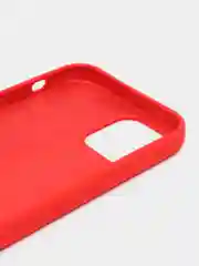 Красный чехол для iPhone 12/12Pro, силиконовый