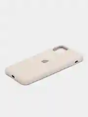 Бежевый меланж чехол для iPhone 11 Pro Max (Silicone Case)