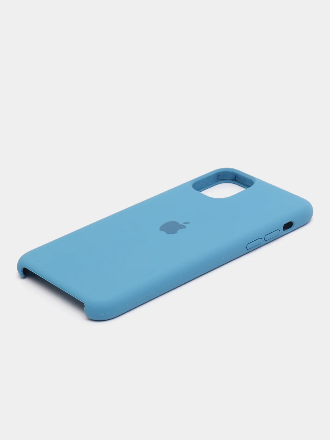 Синий меланж чехол для iPhone 11 Pro Max (Silicone Case)