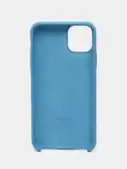 Синий меланж чехол для iPhone 11 Pro Max (Silicone Case)