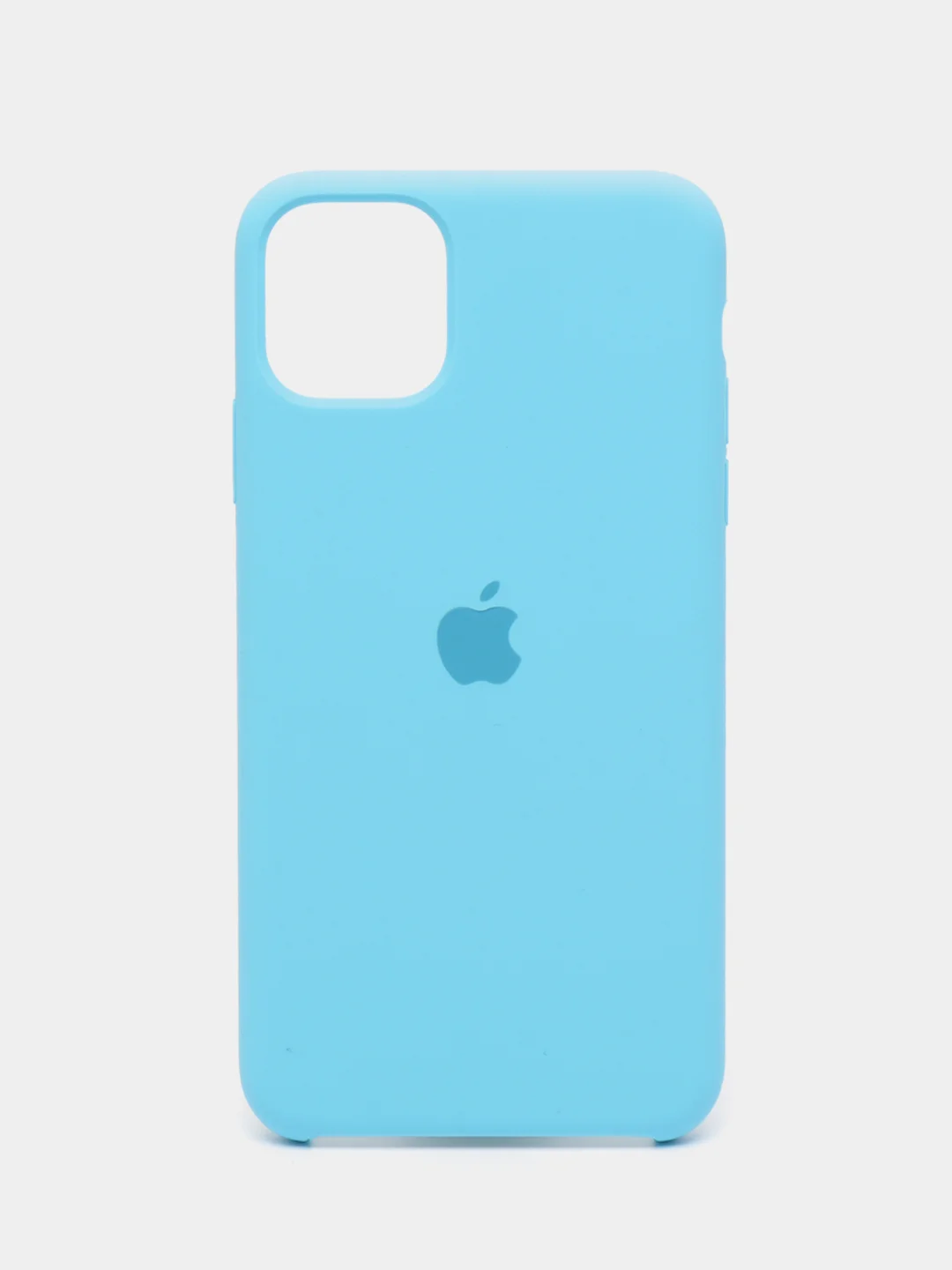 Голубой чехол для iPhone 11 Pro Max (Silicone Case)