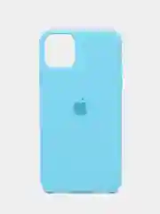 Голубой чехол для iPhone 11 Pro Max (Silicone Case)