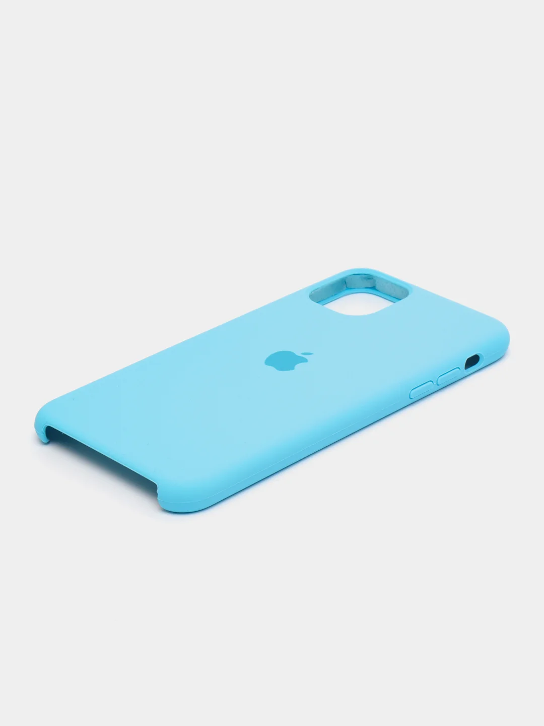 Голубой чехол для iPhone 11 Pro Max (Silicone Case)
