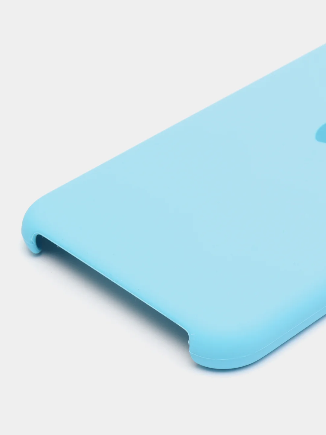 Голубой чехол для iPhone 11 Pro Max (Silicone Case)