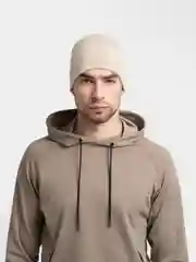 Бежевый шапка бини унисекс
