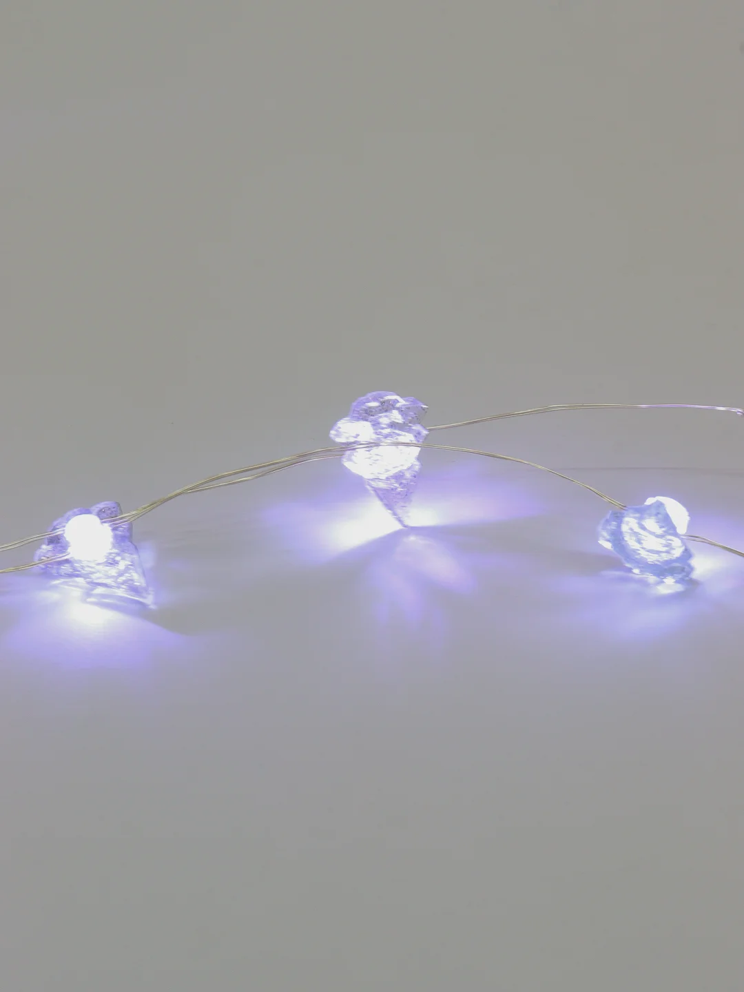 Гирлянда-нить "Снежная ёлочка", IP20, 20 LED, свечение белое, 2 режима, 2 м