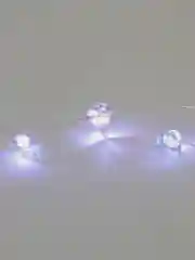 Гирлянда-нить "Снежная ёлочка", IP20, 20 LED, свечение белое, 2 режима, 2 м