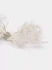 Гирлянда "Звезда", IP20, серебристая нить, 20 LED, свечение тёплое белое, 2 режима, АА х 2