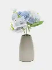 Голубой искусственные цветы