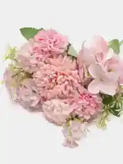 Розовый искусственные цветы