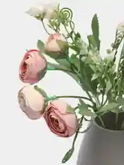 Розовый искусственные цветы