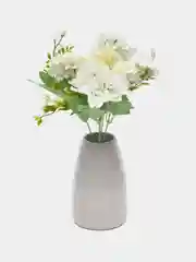 Белый искусственные цветы