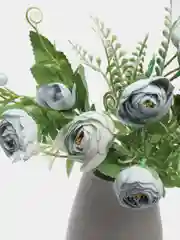Голубой искусственные цветы